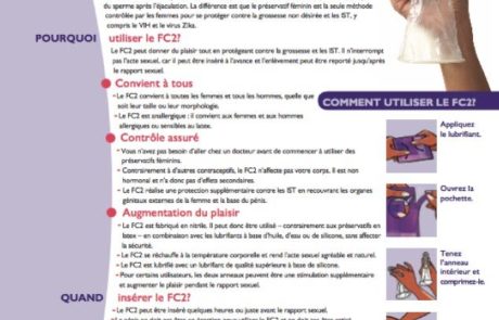 FC2 Instruction Poster French